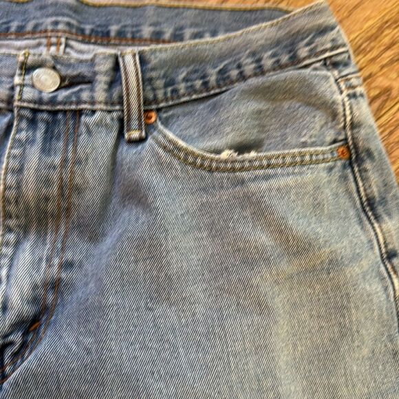 Vintage Levi's 505 Mens Jeans 35 x 32 Perfectly Distressed & Amazing - Picture 8 of 11